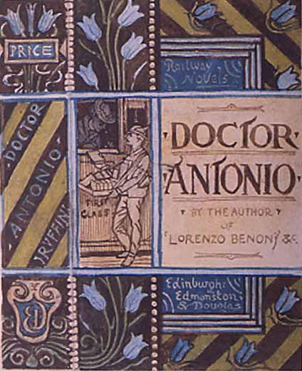 Doctor Antonio (Design for a book cover)